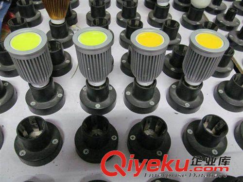 新款亮朵led3W 5W 7W射燈GU10 COB調光壓鑄射燈低光衰COB平面光源原始圖片2