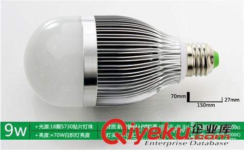 廠家推存 直銷大量供應5730貼片式3到18W 工程改造 LED球泡