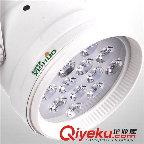 廠家直供 LED軌道燈12W 服裝店明裝櫥窗展廳LED導軌燈