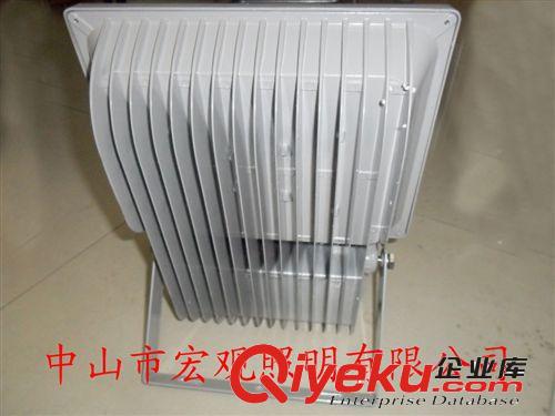 宏觀壓鑄廠直銷LED投光燈外殼套件 70W 80w泛光燈組裝套件溥料