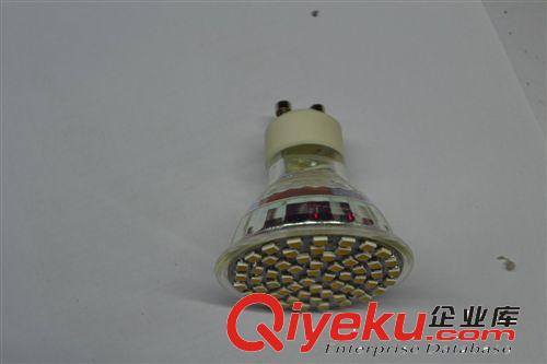 【廠家直銷】 4W GU10 80珠 3528貼片射燈燈杯原始圖片3