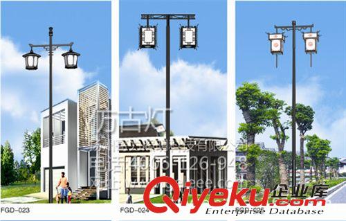 廠家直銷仿古燈 庭院燈 led高桿燈 道路燈 仿古景觀燈 哥力照明原始圖片3