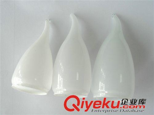 LED蠟燭燈玻璃罩,吹制拉尾玻璃罩原始圖片2