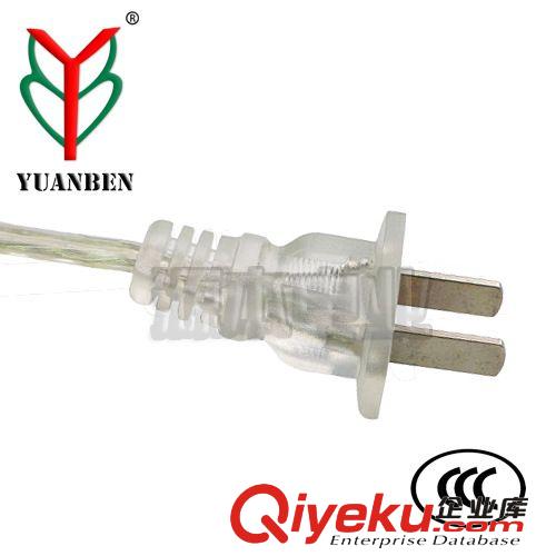 【現貨供應】國標電源線兩腳插頭，優質國內CCC認證電線安規原始圖片2