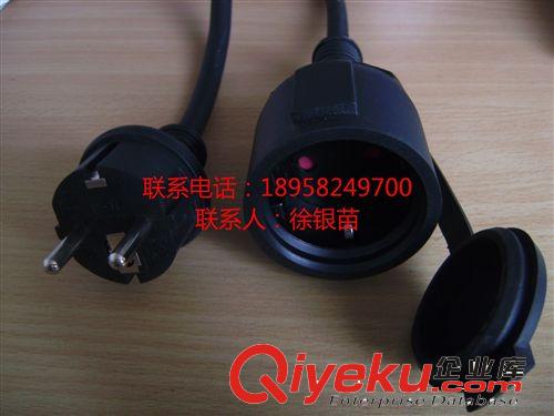 長期供應優質防水三級電源插頭、IP68防水插頭電源線原始圖片3