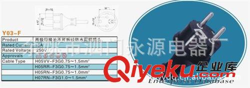生產(chǎn)超值歐規(guī)電源線 0.75平方歐規(guī)電源線 三芯歐規(guī)電源線原始圖片3
