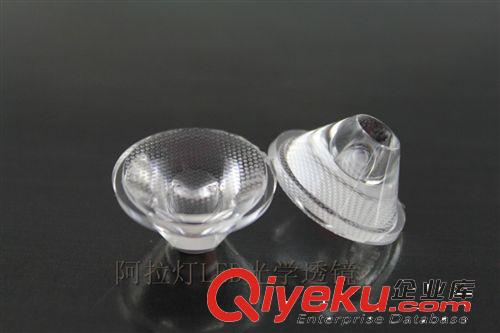 專業(yè)批發(fā)LED大功率透鏡 20mm 25°/30°/45°/60°網(wǎng)紋單粒透鏡原始圖片3