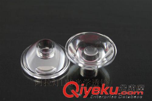 專業(yè)供應(yīng) LED大功率透鏡 阿拉燈光學(xué)透鏡 22.5mm30°沙面透鏡