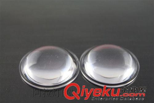 生產(chǎn)批發(fā)LED透鏡 COB透鏡 半圓凸透鏡27.7mm 光學(xué)透鏡