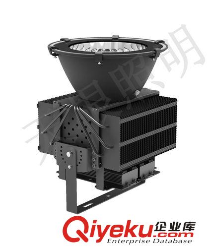 1000W、500W大功率LED投光燈、頂棚燈、工礦燈，防水鰭片散熱器