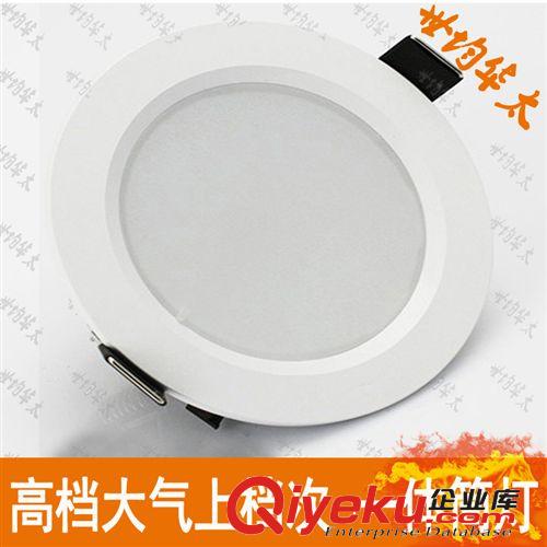 世均華太新款15W一體化超薄乳白led筒燈天花背景墻燈全套6寸原始圖片3