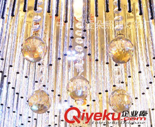 批發LED水晶吸頂燈 9555現代簡約客廳臥室 長方形 廠家直銷原始圖片2