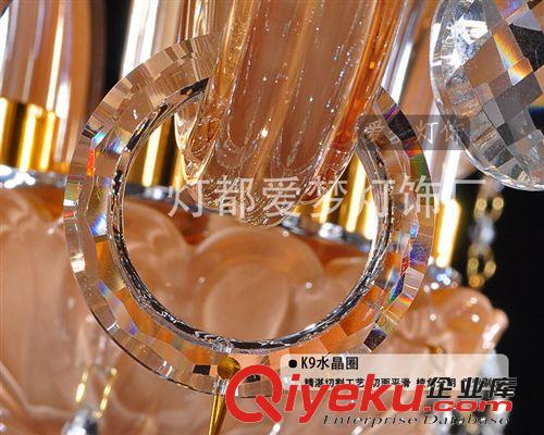 批發(fā)水晶燈 2013珍珠粉gd水晶吊燈 ZZF08客廳別墅酒店工程 新款原始圖片3