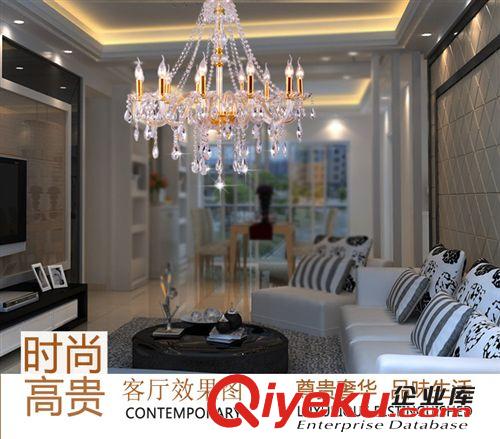 熱銷(xiāo)款 歐式水晶吊燈 J006客廳臥室餐廳 廠家批發(fā)原始圖片3