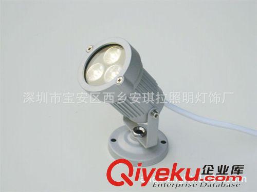 3W LED投射燈 觀景投光燈led室外射燈 草坪燈戶外燈防水燈庭院燈