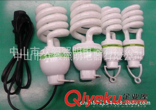 大量廠家直銷 低壓能燈12V 20-45W中半螺節能燈夜市照明燈電瓶燈原始圖片2