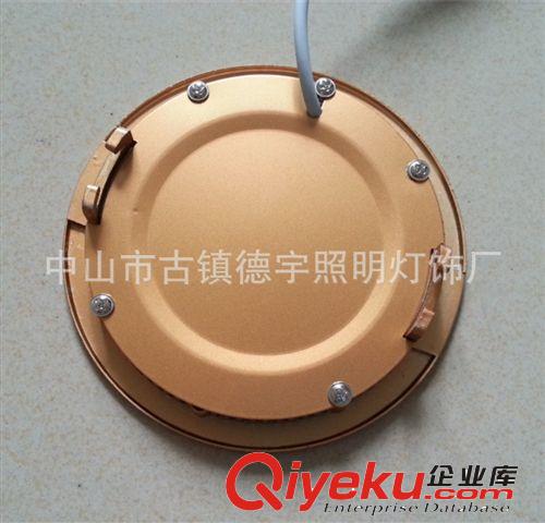 Gold color  LED panel light 烤漆金色 LED超薄天花面板燈