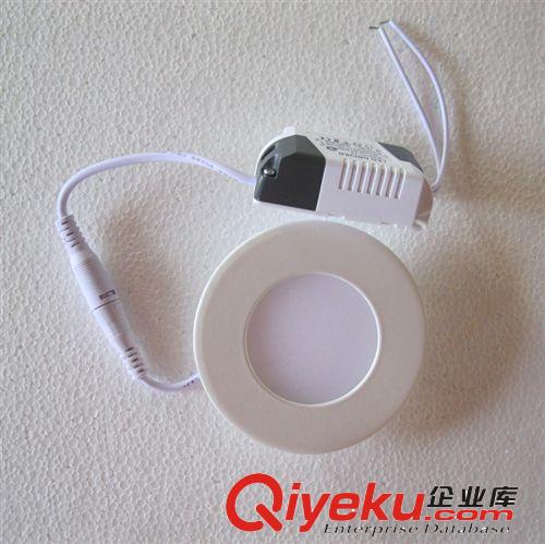 2.5寸  3W LED超薄面板天花燈圓形與方形（SMD2835）小天花筒燈原始圖片2