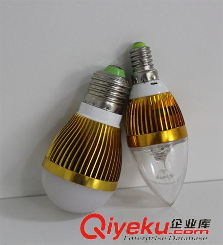 供应3W LED铝球泡,足功率 恒流驱动 LED球泡  厂家直销