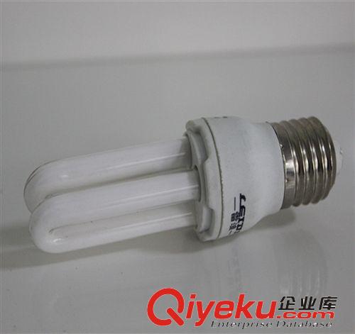 家居照明耐用 E27 9mm 2U  三基色{gx}省電節(jié)能燈  廠家直銷