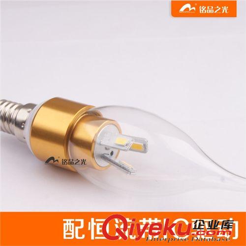 廠家led蠟燭燈 新款led蠟燭燈泡 5730可調光LED蠟燭燈 E14led尖泡