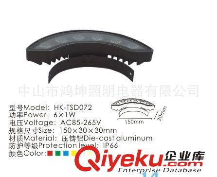 鴻坤照明  新款光控led泛光燈 低壓 電源內(nèi)置