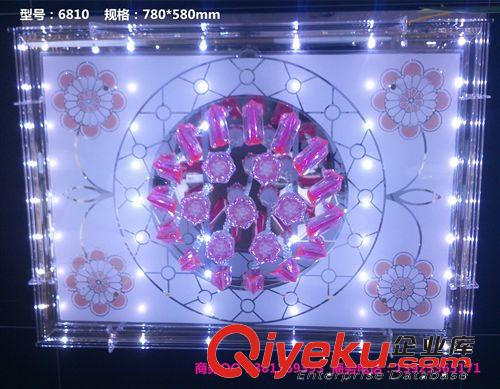 現代方形水晶燈 方形LED水晶燈 客廳LED低壓水晶燈