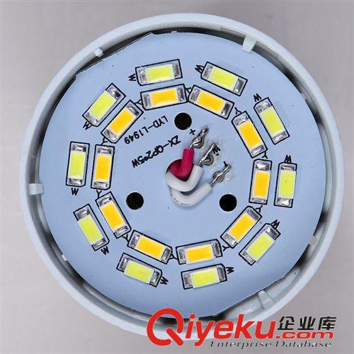 廠家批發 5W　E27雙色LED球泡燈 led光源節能燈 led燈泡原始圖片3