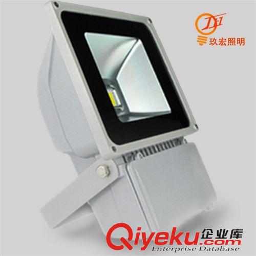 厂家直销 大功率集成70WLED投光灯 70W LED 泛光灯 LED广告灯