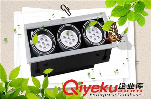 廠家直銷AR80 5W*3頭LED豆膽燈9636-3 5套起批