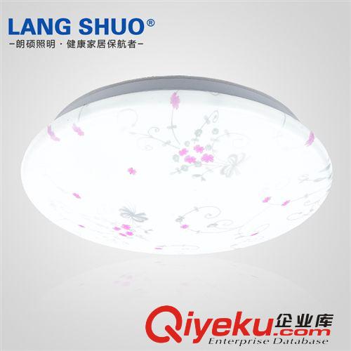 朗碩現(xiàn)代簡約亞克力吸頂燈圓面包燈臥室燈陽臺過道廚房led吸頂燈原始圖片3