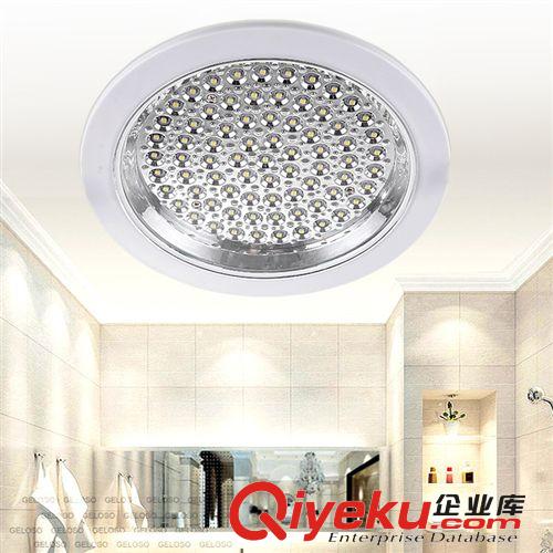 暗裝LED廚房衛(wèi)生間燈白色節(jié)能燈吸頂燈平板燈廚房洗手間防霧燈具原始圖片2