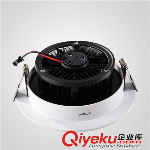 廠家直銷 led天花筒燈暗裝12W 開孔125mm 航天鋁材 LS3029-12原始圖片3