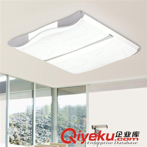 超薄LED客廳吸頂燈具  現代簡約led長方形吸頂燈原始圖片3