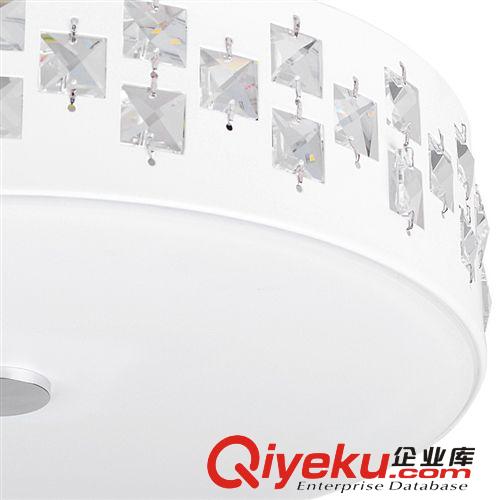 時尚led臥室燈 吸頂燈現代簡約溫馨浪漫 水晶配飾盡顯創意xk22133原始圖片3