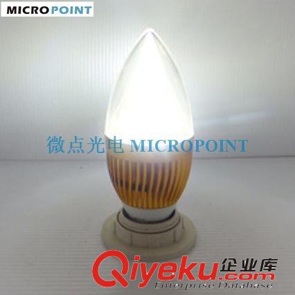 三年質(zhì)保 工廠現(xiàn)貨批發(fā) 3W LED蠟燭燈 拉尾泡原始圖片3