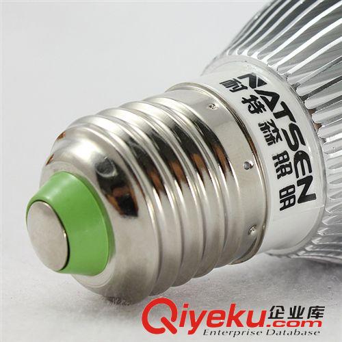 廠家直銷 LED節能燈泡3W 5W 高亮E27臺燈光源全鋁燈具批發原始圖片2