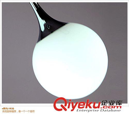 現(xiàn)代簡約烤漆玻璃吊燈具復(fù)式樓梯燈客廳餐廳燈飾58原始圖片3