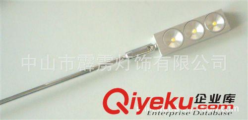 三頭珠寶柜射燈 LED全套精品手飾柜柜臺展示燈具 高亮度LED展柜燈原始圖片2