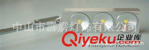 三頭珠寶柜射燈 LED全套精品手飾柜柜臺展示燈具 高亮度LED展柜燈原始圖片3