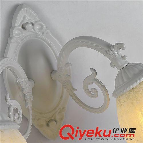歐式壁燈 雙頭壁燈 田園風格壁燈 酒店工程壁燈 雙頭 一件代發(fā)原始圖片3