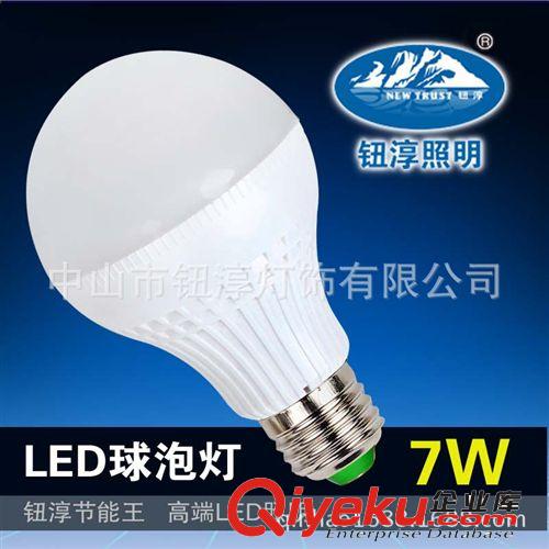 厂家直销led球泡灯 LED节能灯泡 LED9W球泡灯 led塑料球泡灯原始图片2