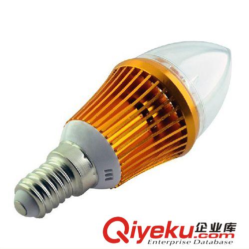 led燈 燈泡 尖泡3wled蠟燭燈 拉尾小螺口E14 節(jié)能燈泡 led