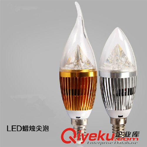 蠟燭燈泡 led蠟燭燈泡3W 5W e14led拉尾 小螺口 LED尖泡蠟尾泡