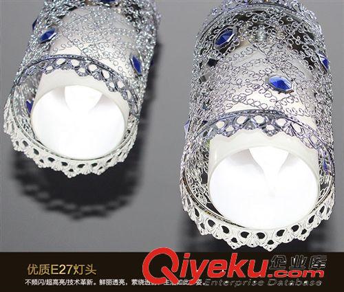 餐吊燈 現代時尚 創意 鋁材餐廳吊燈三頭 餐吊燈現代簡約餐吊燈飾原始圖片3
