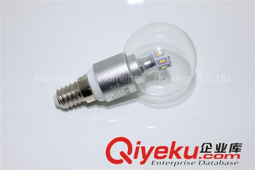 新款3W 360°照明 led球泡燈 專業品質 3014 led透明罩球泡燈