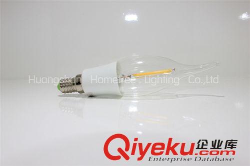 新款2W LED蠟燭燈 廠家直銷 320° 2W LED 尖泡拉尾泡燈泡原始圖片2