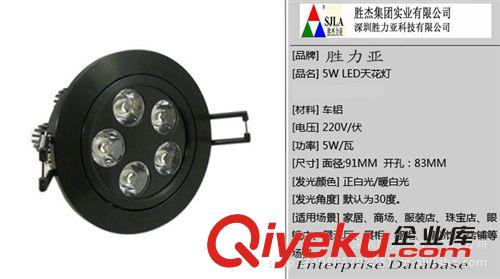 3w4w5w6w7w9w12w LED天花燈 led射燈 背景墻燈 筒燈 吊頂燈