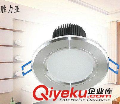 （廠家直銷)2.5寸led筒燈3w天花燈 防霧節(jié)能防眩光 加厚款