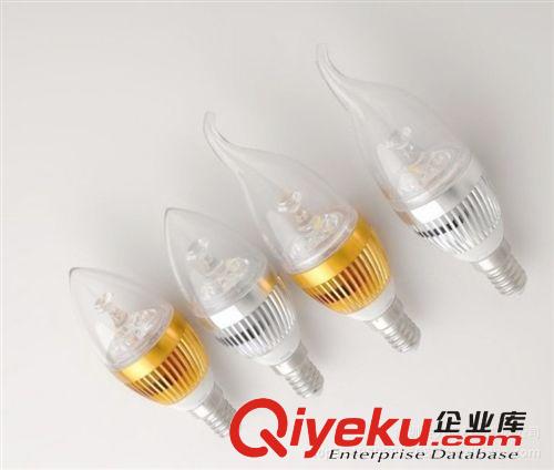 LED蠟燭燈（廠家直銷）3W led燭泡 led尖泡led蠟燭燈原始圖片2